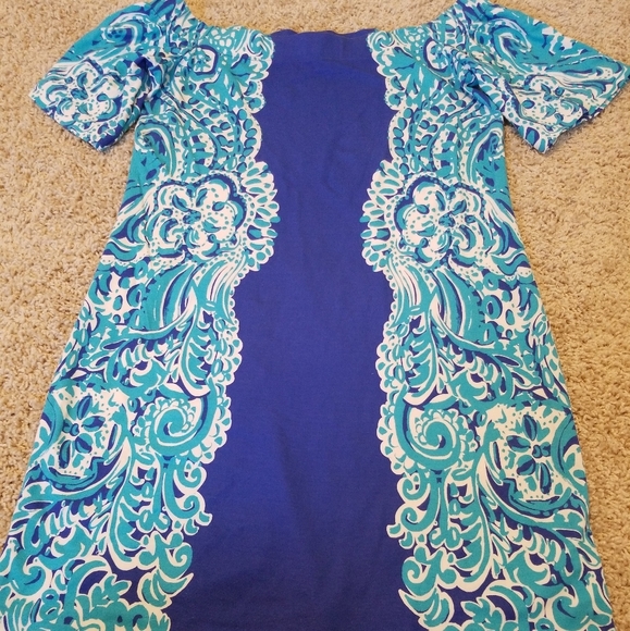Lilly Pulitzer Dresses & Skirts - Lilly Pulitzer Off Shoulder Dress Sz Xs